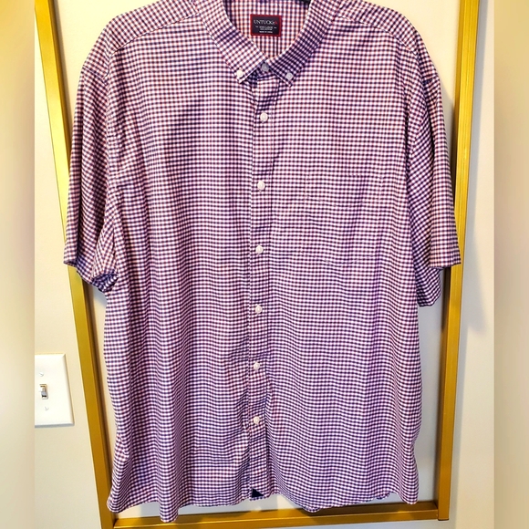 UNTUCKit - Classic Cotton Short Sleeve Concord Shirt in Size XXXL - Picture 3 of 5